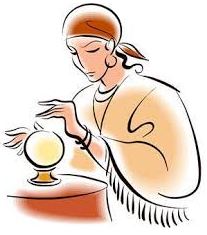 Prescient - (Having or showing knowledge of events before they take place.)
