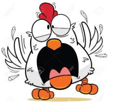 Frantically - (In a distraught way owing to fear, anxiety, or other emotion.)