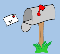 Missive  - (A letter, especially a long or official one.)