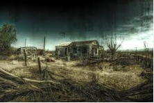 Dereliction  - The state of having been abandoned and become dilapidated