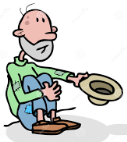 Destitute - (extremely poor and lacking the means to provide for oneself.)