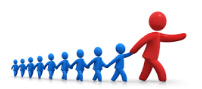 Vanguard - (A group of people leading the way in new developments or ideas.)