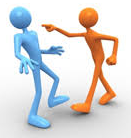 Rebuke - (An expression of sharp disapproval or criticism.; Express sharp disapproval or criticism of (someone) because of their behaviour or actions)