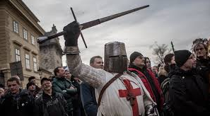 Crusade - (A vigorous campaign for political, social, or religious change.)