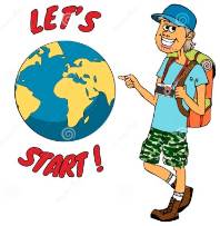 Set off  - Begin a journey. / put in motion or move to act