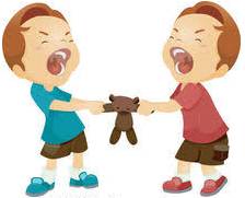Squabble  - (Quarrel about something trivial.)