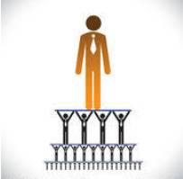Echelon  - A level or rank in an organization, a profession, or society.