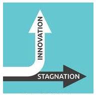 Plateau  - (Reach a state of little or no change after a period of activity or progress.)