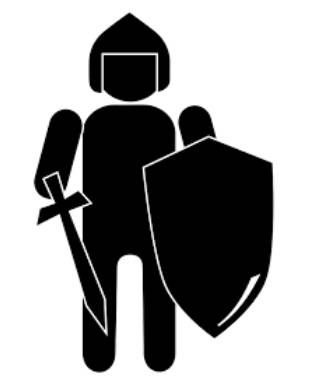 Gallantry  - Courageous behavior, especially in battle.