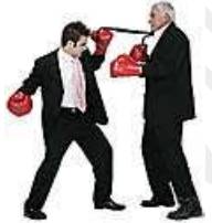 Bellicose  - (Demonstrating aggression and willingness to fight.)