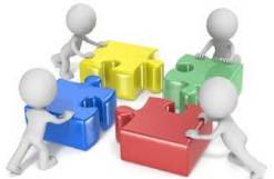 Consolidation  - (The action or process of combining a number of things into a single more effective or coherent whole.)