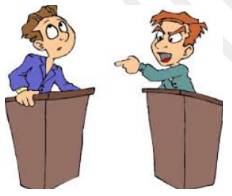 Dissent  - (The expression or holding of opinions at variance with those previously, commonly, or officially held.)