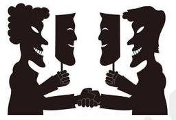 Feign  - (To give a false appearance of or to make believe; pretend:)