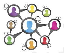 Entourage  - (A group of people who go with and assist an important person)
