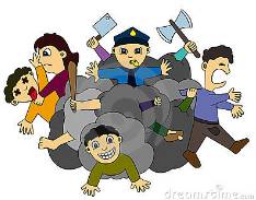 Upheaval  - (A major change or period of change that causes a lot of conflict, confusion, anger, etc.)