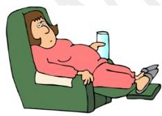 Sedentary  - (Staying or living in one place instead of moving to different places)