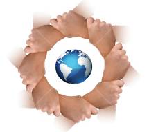 Intertwined  - (To be or become very closely involved with each other),
