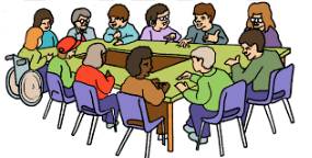 Plenary  - A meeting (to be attended by all participants of a group at a conference).
