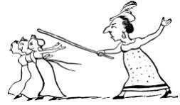 Coercive  - Using force or threats to make someone do something.