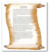 Manifesto  - A written statement of the beliefs, aims, and policies of an organization, especially a political party:
