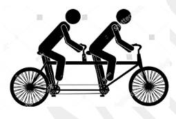 Synergetic  - Working together.