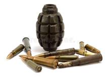 Ammunition  - Information used to attack someone or to support an argument/ or bullets or bombs.