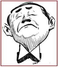 Pompous - Characterized by an ostentatious display of dignity or importance.