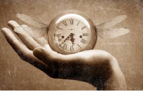 Fleeting - Lasting for a very short time.