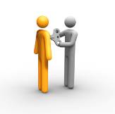 Proxy  - Authority given to a person to act for someone else.