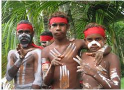 Aboriginal  - Having lived or existed in a place since the earliest known time.