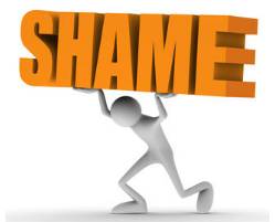 Stigmatize  - To set some mark of disgrace or infamy upon.