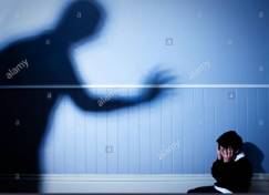 Looming  - Appear as a vague form, especially one that is large or threatening.