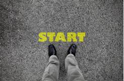 Embark  - Begin (a course of action).