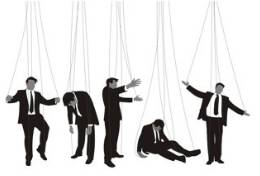Coersion - The use of force to persuade someone to do something.