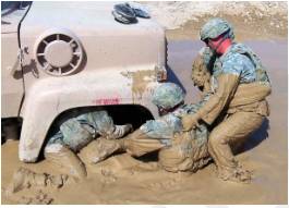 Quagmire  - A difficult and dangerous situation.