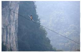 Perilous  - Full of danger or risk.