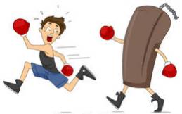 Retaliate  - Make an attack in return for a similar attack.