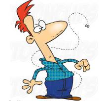 Pesky  - Annoying or causing trouble.