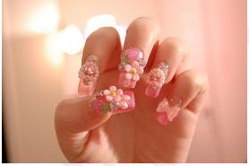 Embellish  - Make (a statement or story) more interesting by adding extra details that are often untrue.