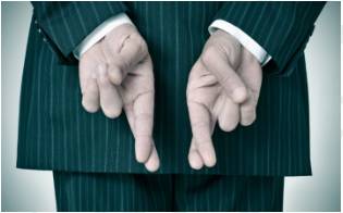 Contrivance - An unfair or dishonest scheme or trick to gain an advantage for yourself.