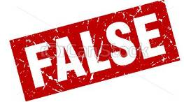 Ostensible  - Started or appearing to be true, but not necessarily so.