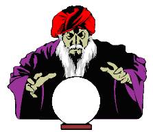 Presage  - Something believed to be a sign or warning of a future event.