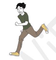 Fugitive  - A person who has escaped from captivity or is in hiding.