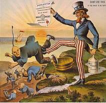 Xenophobia  - Dislike of or prejudice against people from other countries.