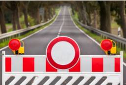 Occlude  - To block something (an opening, orifice, or passage).