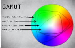 Gamut  - Detailed, expansion, the complete range or scale of something.