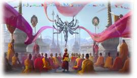 Deity  - God, worshiped being.