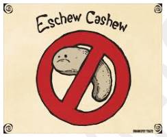 Eschew  - Deliberately avoid using; abstain from.