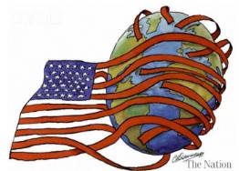 Hegemony  - Leadership or dominance, especially by one state or social group over others.