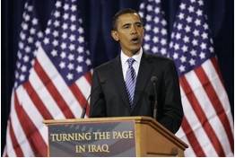 Peroration  - Last part of a speech, especially the part where the speaker sums up his or her argument.